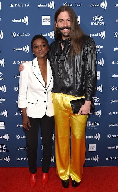 Jonathan Van Ness, Jess Guilbeaux, 2019 GLAAD Media Awards New York
